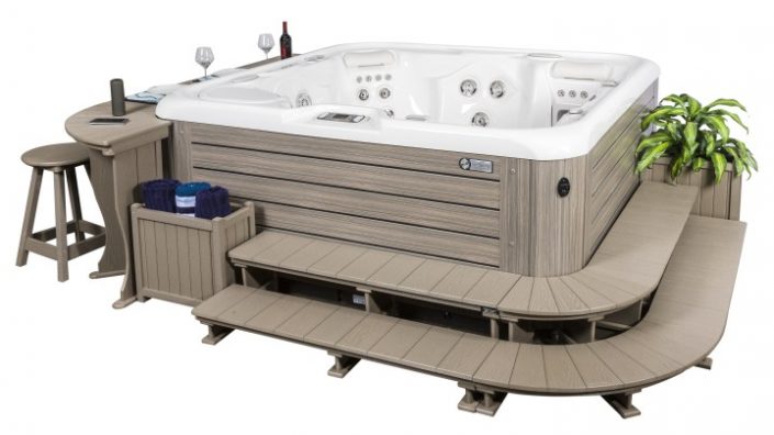 Surrounds Modular Decking For Hot Tubs And Spas 3261